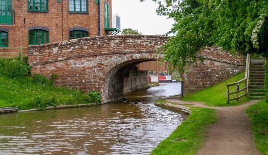 Market Drayton town centre Shropshire