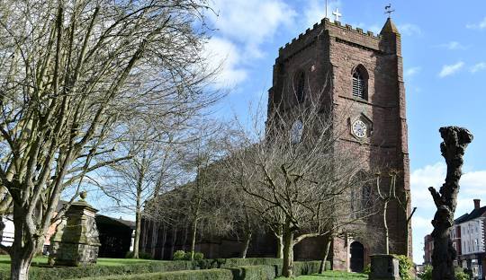 Newport town centre Shropshire