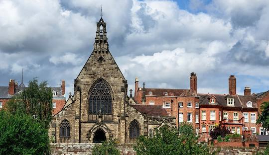 Shrewsbury town centre Shropshire